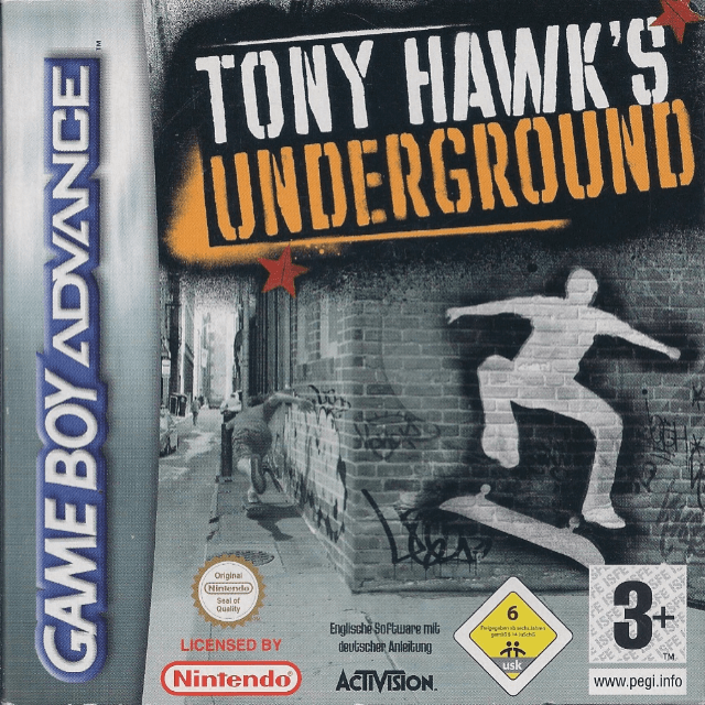 Tony Hawk Underground screenshot 1 for GameBoy Advance